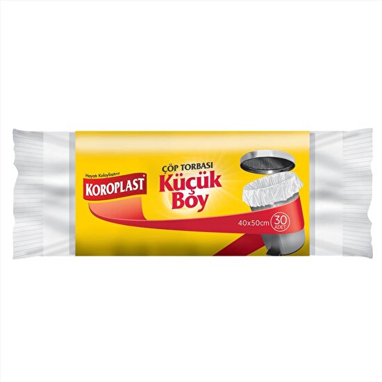 resm Koroplast Güçlü Küçük Boy Çöp Torbası 30'lu