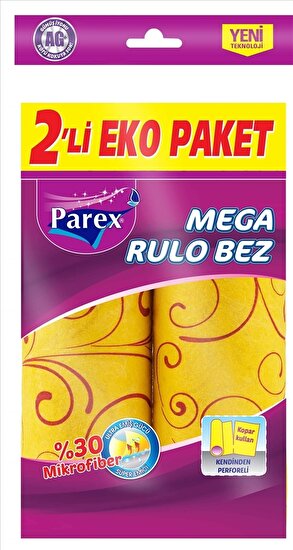 resm Parex Temızlik Bezi Mega Rulo 2'li