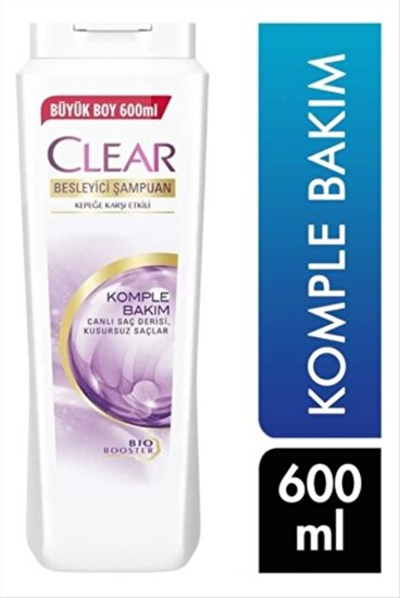 resm Clear Women Komple Bakım Şampuan 600 ml