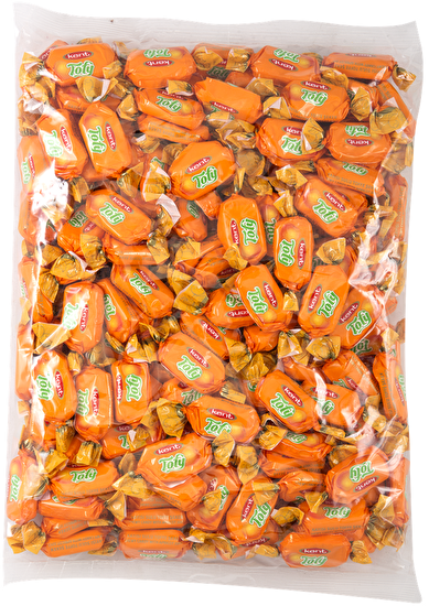 resm Kent Tofy Portakal Aromalı Toffe Şeker 1 Kg