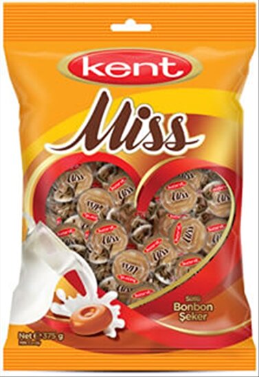 resm Kent Miss Sütlü Bonbon Şeker 375 g