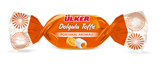 resm Ülker Toffe Portakallı Dolgulu Şeker 1 kg