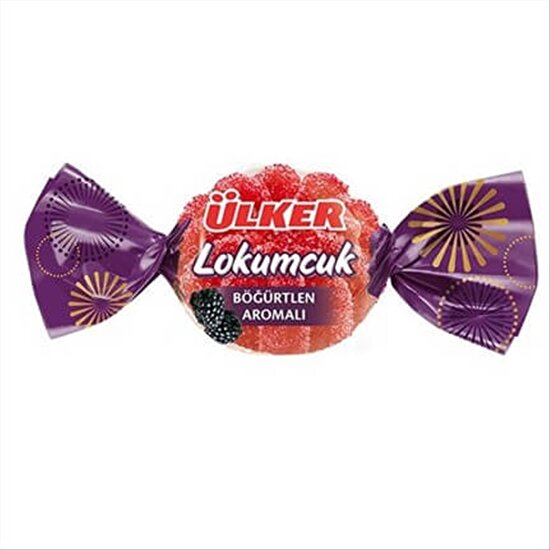 resm Ülker Lokumcuk Böğürtlenli Yumuşak Şeker 1 kg
