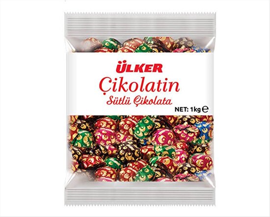 resm Ülker Çikolatin İkramlık Çikolata Poşet 1 kg
