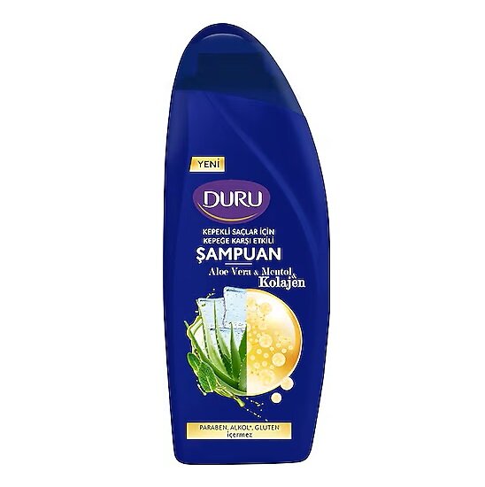resm Duru Kolojen&Aloe Vera&Mentol Kepeğe Karşı Etkili Şampuan 500 Ml