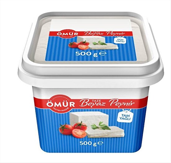 resm Ömür Tam Yaglı Taze Beyaz Peynir 500 g