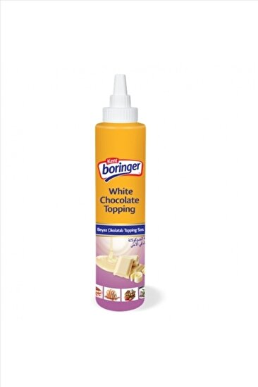 resm Kent Boringer Beyaz Çikolatalı Topping Sos 750 g