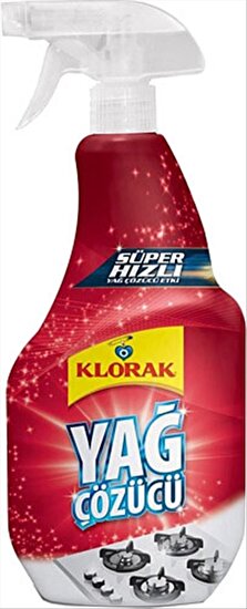 resm Klorak Sprey Yağ Çözücü   750 G