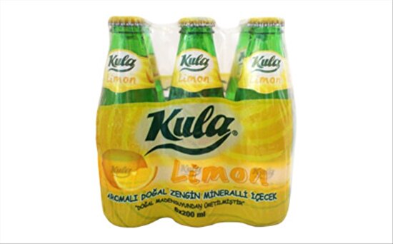 resm Kula Limon Aromalı Maden Suyu 200 ml 6'lı