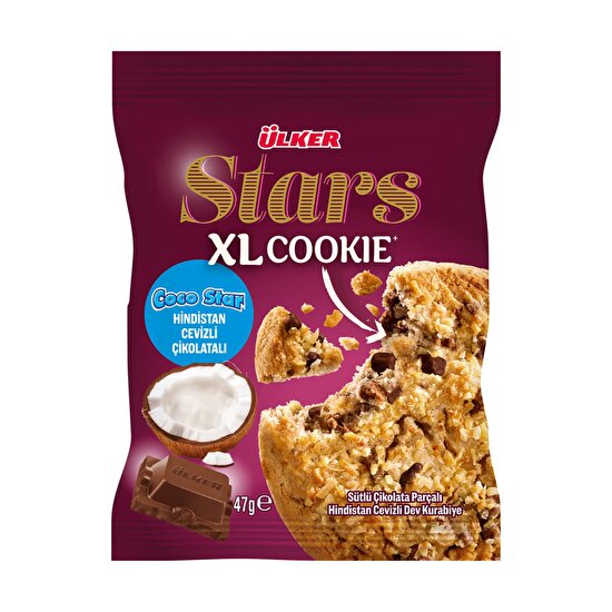 resm Ülker Stars Cookie Cocostar 47g