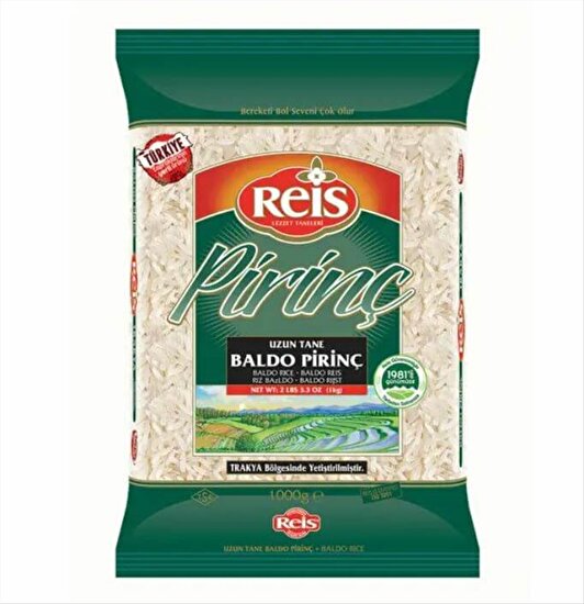 resm Reis Trakya Baldo Pirinç 1 kg