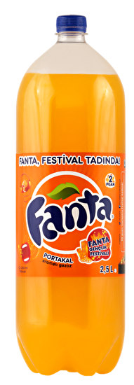 resm Fanta Portakal Pet 2,5 L