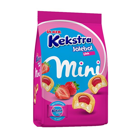resm Ülker Kekstra Mini Çilekli 150 Gr