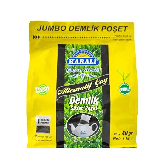 resm Karali Alternatif Demlik Poşet Çay 25x40 gr