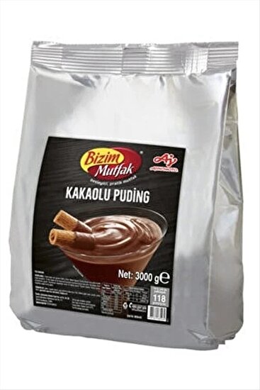 resm Bizim Mutfak Kakaolu Puding 3 kg