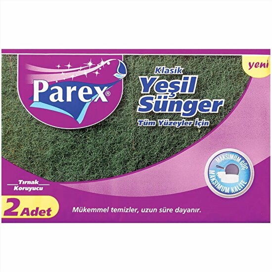 resm Parex Klasik Düz Sünger 2'li
