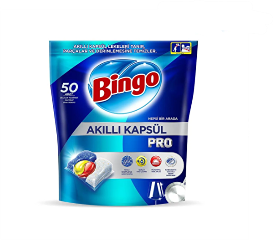 resm Bingo Akıllı Bulaşık Kapsülü Pro 50'li