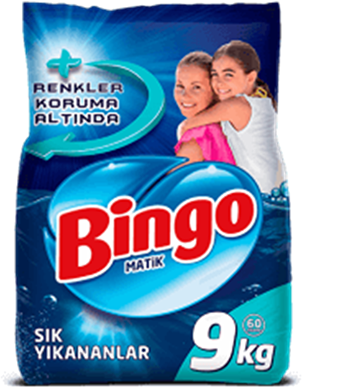 resm Bingo Soda Etkili Çamaşır Deterjanı Toz 9 kg