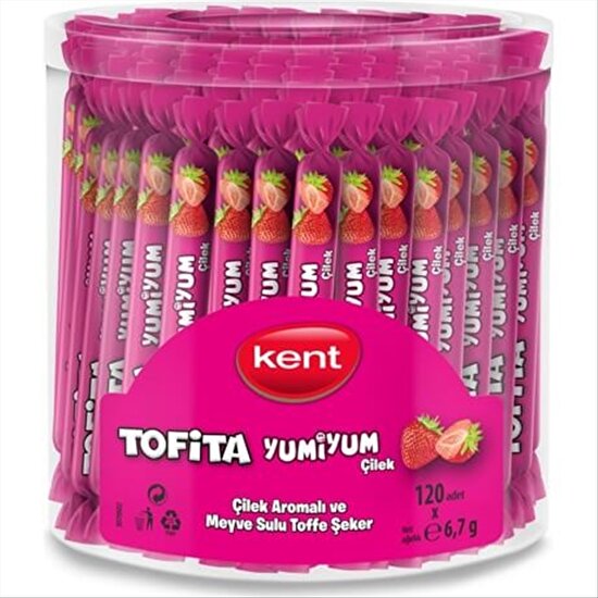 resm Kent Tofita Yumiyum Çilek 804 g