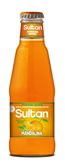 resm Sultan Mandalina Aromalı Maden Su 200 ml 6'lı