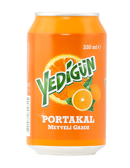 resm Yedigün Portakal Kutu 330 ml 12'li