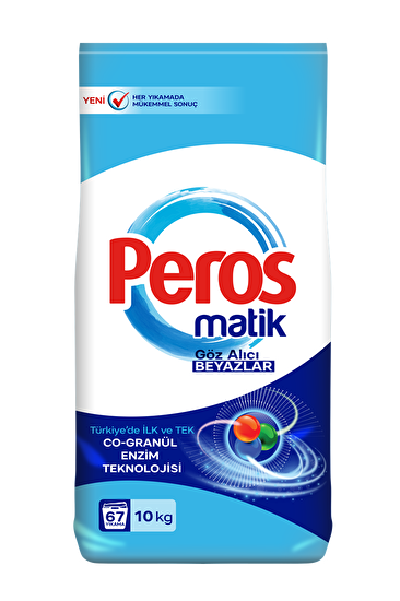 resm Peros Matik Göz Alıcı Beyazlar 10 kg