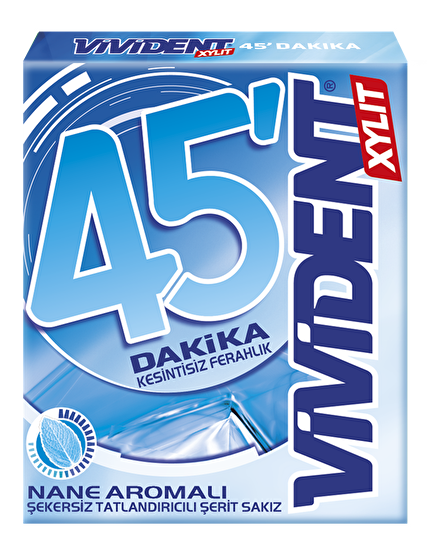 resm Vivident 45 Dk Sakız Nane 33 g