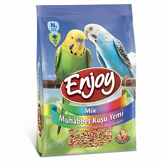 resm Enjoy Muhabbet Mıx Kuş Yemi 400 g