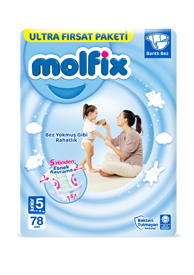 resm Molfix Ultra Fırsat Junior 78'li