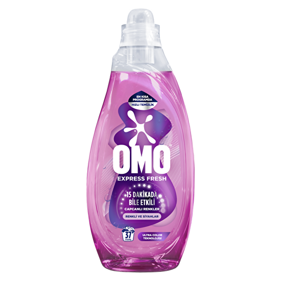 resm Omo Express Fresh Renkli & Siyahlar 1480 ml