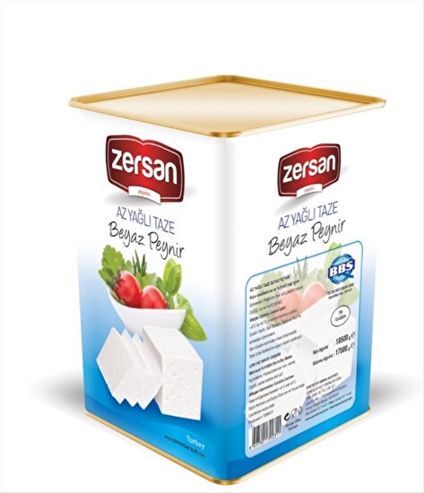 resm Zersan Az Yağlı Taze Beyaz Peynir 17 kg