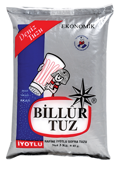 resm Billur İyotlu Tuz 3 kg
