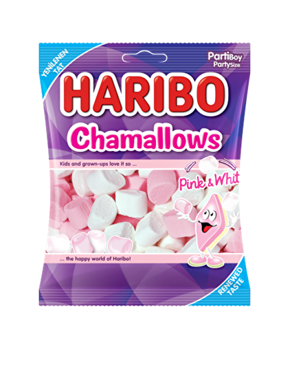 resm Haribo Marshmallow Pembe&Beyaz 150 g