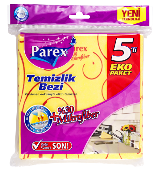 resm Parex 5 Al 3Öde Temizlik Bezi 5'li