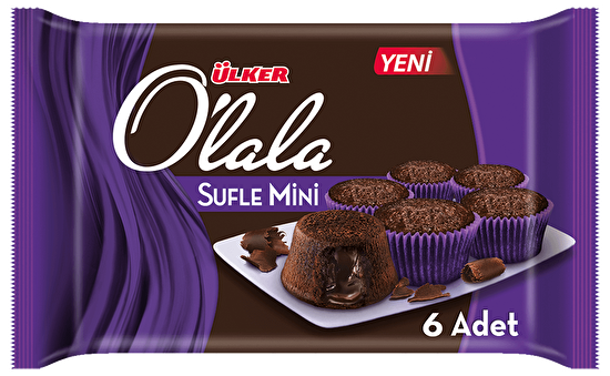 resm Ülker Olala Sufle Mini Kek 162 g 12'li