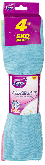 resm Parex Trend Mikrofiber Temizlik Bezi 4'lü