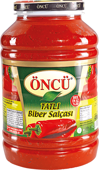 resm Öncü Tatlı Biber Salçası 4,3 kg