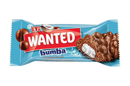 resm Eti Wanted Bumba Hindistan Cevizli 20 g 24'lü