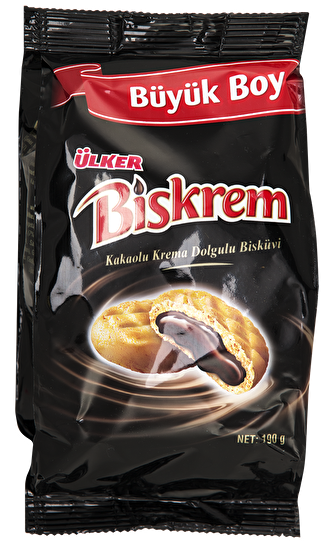 resm Ülker Biskrem Kakaolu Bisküvü 200 g
