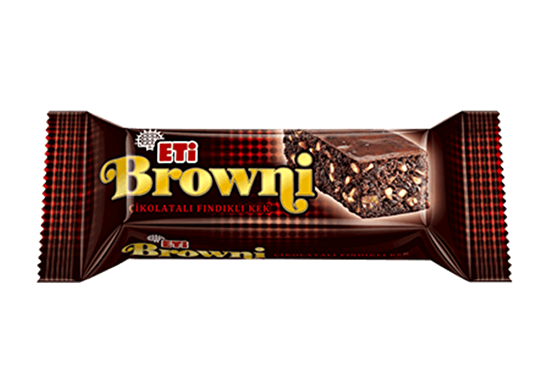 resm Eti Browni Çikolatalı Fındıklı Kek 40 g 20'li