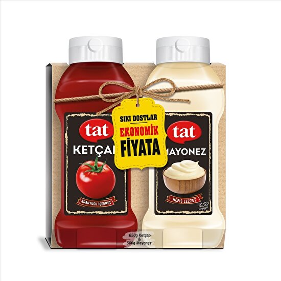 resm Tat Sıkı Dostlar Ketçap Mayonez 650+560 g
