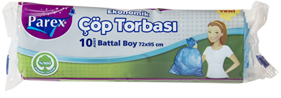 resm Parex Güçlü Battal Boy Çöp Torbası