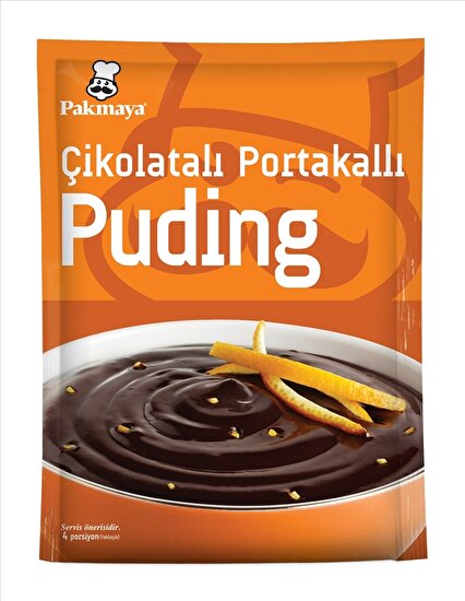 resm Pakmaya Çikolatalı Portakallı Puding 116 g