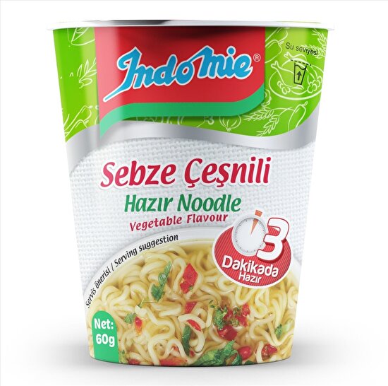 resm İndomie Sebze Aromalı Bardak 60 g
