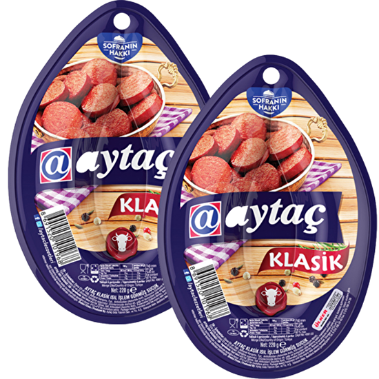 resm Aytaç Dana Kangal Sucuk 2'li 2*220 g