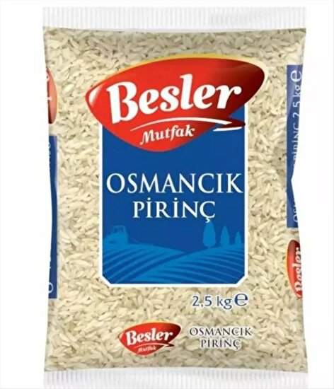 resm Besler Mutfak Osmancık Pirinç 2,5 kg