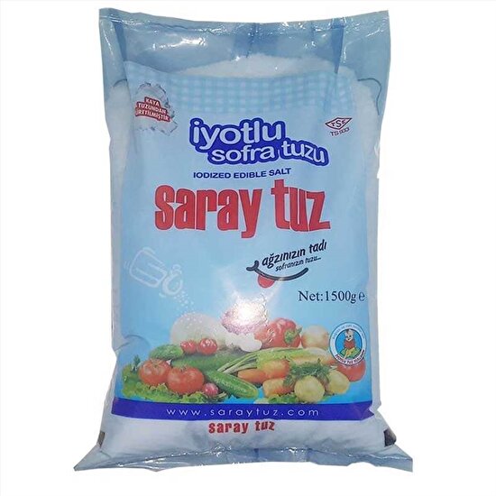 resm Saray İyotlu Tuz 1,5 kg