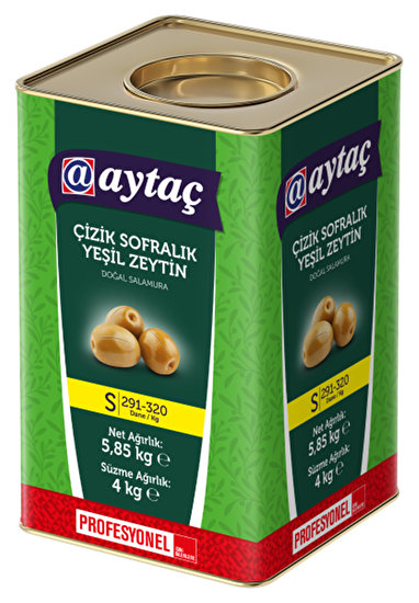 resm Aytaç Çizik Yeşil Zeytin(S) 291-320 4 kg