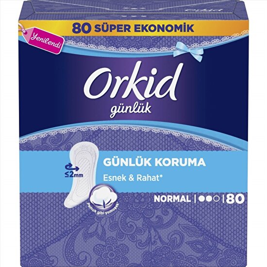 resm Orkid Günlük Ped Süper Eko.Normal 80'li