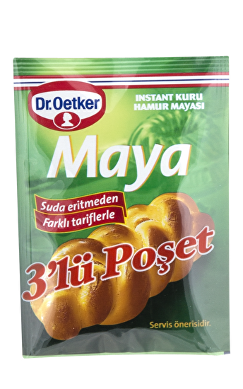 resm Dr.Oetker Kuru Hamur Mayası 3x10 g